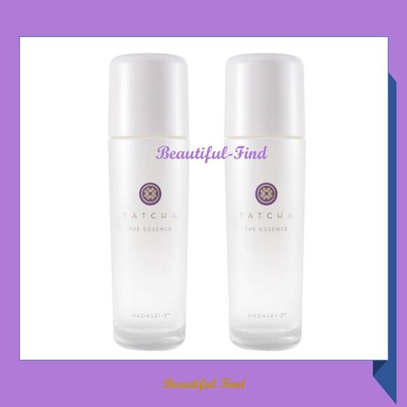 2X TATCHA The Essence Plumping Skin Softener 2.5 oz/75ml Total 150ml New - Picture 1 of 6